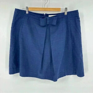 Boden Grace A-Line mini skirt with bow and pockets